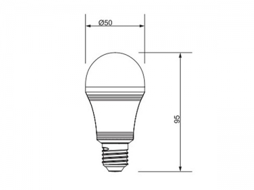 3W LED-Birne