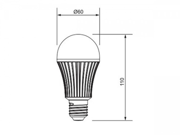 5W LED-Birne