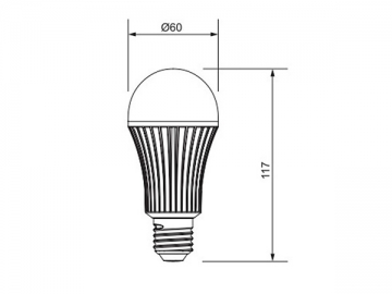 5W LED-Birne