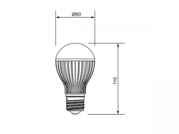 5W LED-Birne