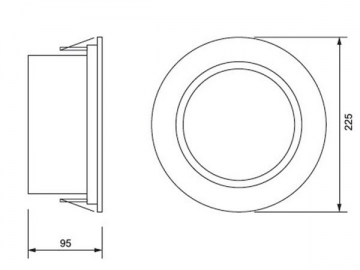 COB LED-Strahler