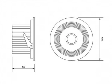 COB LED-Strahler