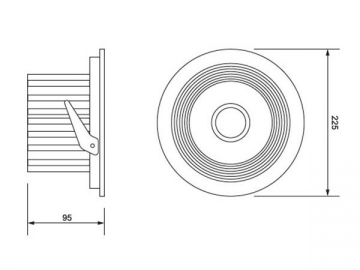 COB LED-Strahler