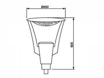 LED-Gartenleuchte