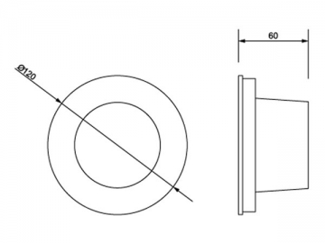 DIP LED-Bodeneinbauleuchte