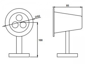 LED-Spotlampe