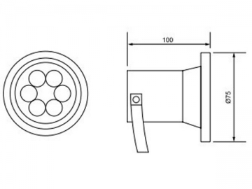 LED-Spotlampe