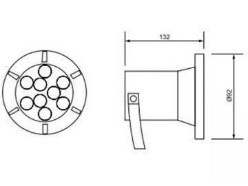 LED-Spotlampe