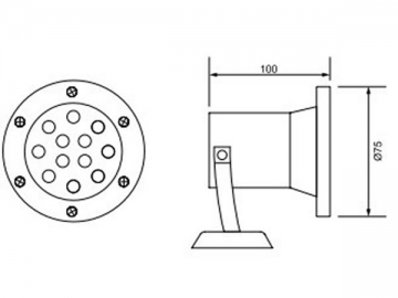 LED-Spotlampe