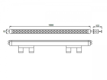 Hochleistungs-LED-Wallwasher