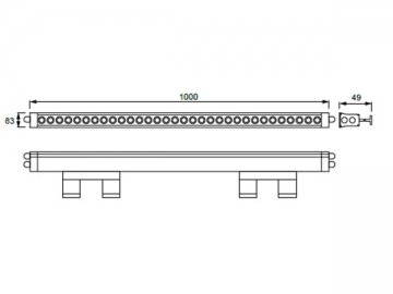 Hochleistungs-LED-Wallwasher