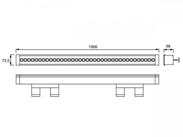 Hochleistungs-LED-Wallwasher