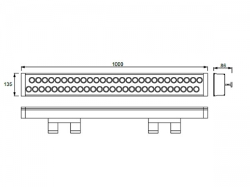 Hochleistungs-LED-Wallwasher