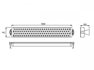 Hochleistungs-LED-Wallwasher