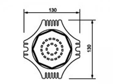 Hochleistungs-LED-Punktstrahler