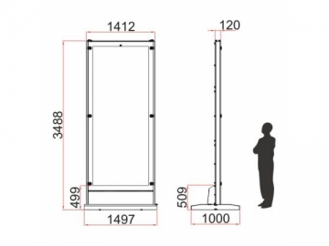 LED-Leuchtkasten, PP Serie