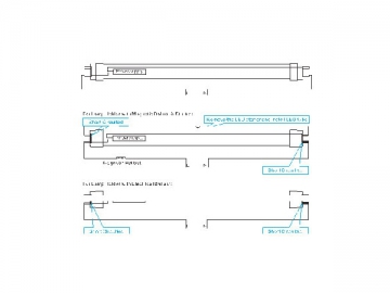 T8 LED-Leuchtröhre (mit isoliertem Treiber)