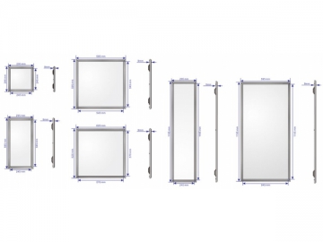 LED-Panel (mit wenigen Schrauben)