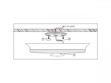 LED-Deckenleuchte, KS-L-Serie