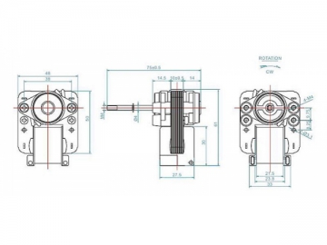 Spaltpolmotor YJF4810