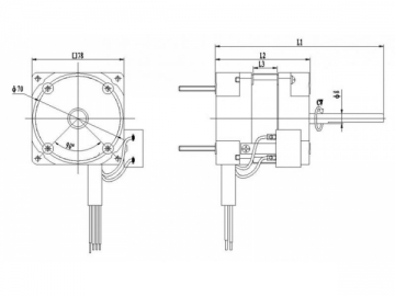 Kondensatormotor YY7530