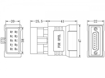 Opel-10-Pin-Adapter