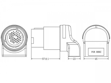 Mercedes Benz-38-Pin-Adapter