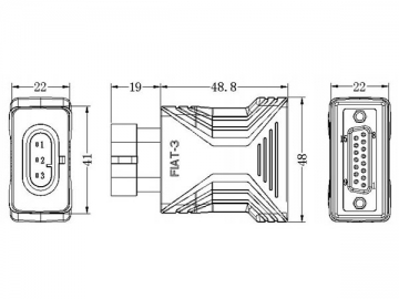 Fiat-3-Pin-Adapter