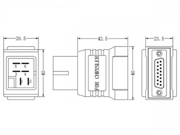 Chrysler-6-Pin-Adapter