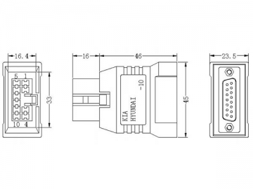 Hyundai/Kia-10-Pin-Adapter