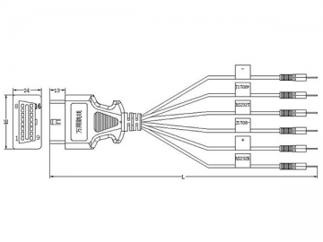 6-Pin-Universal-Jumperkabel