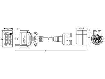 Iveco-30-Pin-Kabel-I