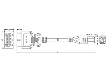 Isuzu-3-Pin-Kabel